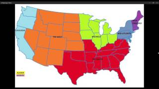 Regions of the US Mid Atlantic [upl. by Trow]