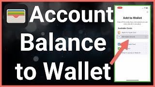 How To Add Apple Account Balance To Wallet [upl. by Davy]