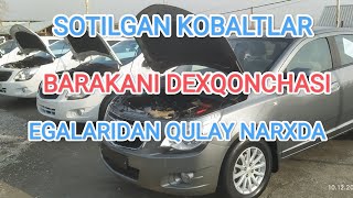 BARAKANI DODASI SOTILGAN KOBALTLAR NARXI NAMANGAN MASHINA BOZORI 10 DEKABR [upl. by Htide]