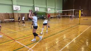 Volley Dąbrowa Górnicza  UKS MOSM Bytom [upl. by Vel]