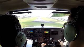 Landing C172 fevereiro 2024 [upl. by Kinchen]