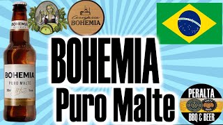 Degustação Bohemia Puro Malte nova lata Mudou a receita Vale a pena [upl. by Meade]