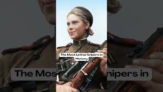 The Most Lethal Snippers in History militaryhistory warhistory [upl. by Leann]