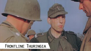 At the Frontline in Thuringia Germany  US Army Raw Footage shot in March amp April 1945 [upl. by Tremml551]