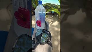 STAY HYDRATED in PARADISE FIJI hydrateyourself  Bounty Island [upl. by Hyatt]