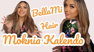 Bellami Hair  22quot Seamless 240 g  Moknia Kalendo [upl. by Itch]