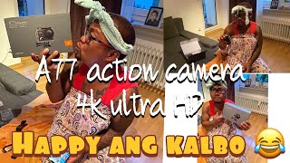 A77 Action Camera unboxing [upl. by Jeffie142]