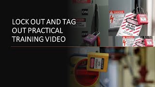 LOTO LOCKOUT TAGOUT LOTO PRACTICAL TRAINING VIDEO [upl. by Oidualc115]