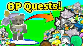 EVERY SPIRIT BEAR QUEST in Bee Swarm Simulator Spirit Bear Quests 110 1020 2030 [upl. by Ileana942]