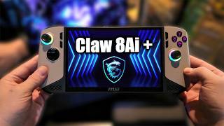 MSI Claw 8 Ai Hands On First Look [upl. by Abdel]