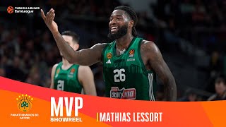 Mathias Lessort  MVP Showreel  Round 27  202324 Turkish Airlines EuroLeague [upl. by Naasar]