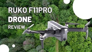 Ruko F11PRO Drone Review 2024 [upl. by Nalyad520]