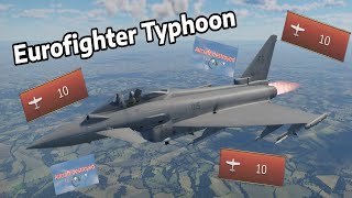 EUROFIGHTER TYPHOON in War Thunder 😲 [upl. by Kelci]