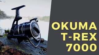 Kołowrotek Okuma TReX 7000  Prezentacja [upl. by Acir]