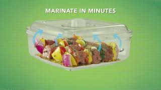 Marinate in Minutes with FoodSaver® [upl. by Hnib]