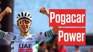 Tadej Pogacars Stunning Solo 7KM Attack On Mikel Landa in Volta a Catalunya [upl. by Anhcar600]