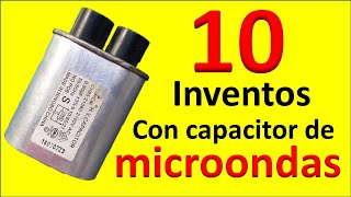 no botes tus capacitores de microondas sin antes de ver este video [upl. by Amber]