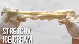 How to make Booza  Stretchy Middle Eastern Ice cream [upl. by Aicenat]