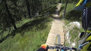 Bikepark Madesimo  Larici  Flowline [upl. by Eladnwahs]