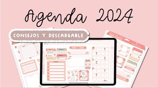 Agenda digital 2024 Consejos para prepararte el mes de Enero  HardPeach 🍑 [upl. by Doreen812]