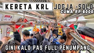 BEGINI KERETA KRL JURUSAN JOGJA  SOLO [upl. by Everard]