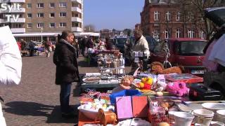 HausfrauenflohmarktSaison in Westerland auf Sylt läuft [upl. by Oirottiv]