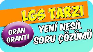 7 Sınıf Matematik Oran  Orantı  LGS Tarzı Soru Çözümü 2022 [upl. by Akirej]