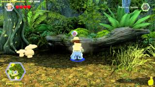 Lego Jurassic World Ankylosaurus Territory FREE ROAM All Collectibles  HTG [upl. by Marko90]