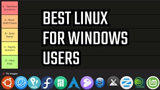 The BEST Linux Distro for Windows users Revealed Tier List [upl. by Theodosia]