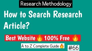 Search and Download Research Articles Free  Best free websites tutorial Science Direct [upl. by Haywood635]