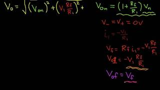 Noise in Op Amp Circuits Part 3 [upl. by Wickman]