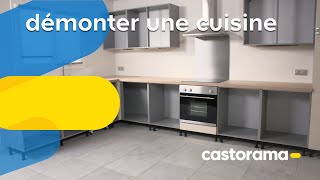 Comment démonter une cuisine  Castorama [upl. by Eisnil605]