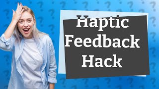 How do I get haptic feedback on my ps5 controller on PC [upl. by Ranie]