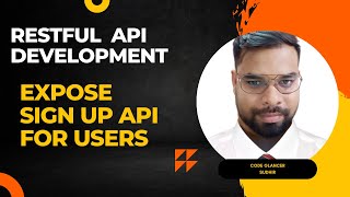 user sign up API development using spring boot rest service [upl. by Burton]