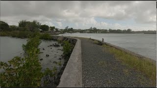 walk around grand gaube view point POV Mauritius beach 4k [upl. by Salomie305]