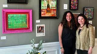 Dynamic local artist Lisa Lopez sits down w Cat Maione to tell us more about her artistic journey [upl. by Nyleuqcaj]