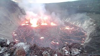 Hawaiis Kilauea volcano has erupted once again [upl. by Naujed]