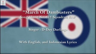 March Of Dambusters  With Lyrics [upl. by Torre]