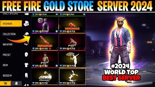 BEST GOLD SERVER OF FREE FIRE IN 2024 😱😍  FREE FIRE CHINA TAIWAN JAPAN SERVER  GARENA FREE FIRE [upl. by Ferd]