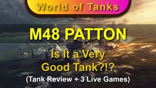 M48 PATTON  Tank Review  Is It a Very Good Tank [upl. by Jedd236]