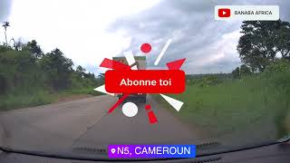 Cameroun Route vers louest Njombé [upl. by Vona]