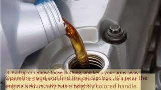 SIMCA 1307 1308 1975 01 1983 12 How to add motor oil [upl. by Shuman365]