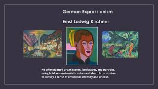 German Expressionism Ernst Ludwig Kirchner [upl. by Chapnick769]