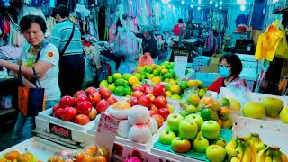 HuaRong Street Traditional Market  Taipei Taiwan  20231122 [upl. by Haggerty36]