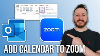 How To Add Outlook Calendar To Zoom [upl. by Frum]