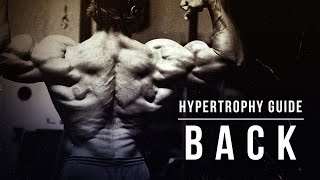 Hypertrophy Guide  Back  JTSstrengthcom [upl. by Marlyn]