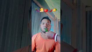 5 vegitable 🍆🧅🍅🌶️🥭 eating tota food eatingmukbangmassive eatingeating showfoodeating videos [upl. by Gery]