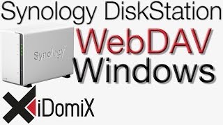 Synology DiskStation Mit Windows über das Internet per WebDAV zugreifen [upl. by Petracca973]