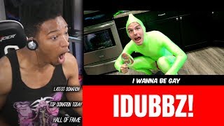 ETIKA REACTS TO IDUBBBZ DISSTRACK ETIKA STREAM HIGHLIGHTS [upl. by Arbmat426]