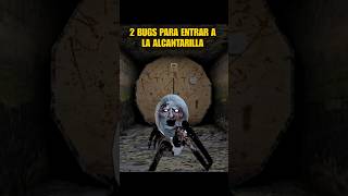 2 BUGS PARA ENTRAR A LA ALCANTARILLA SIN LA LLAVE ARAÑA horrorgaming granny [upl. by Blodget646]